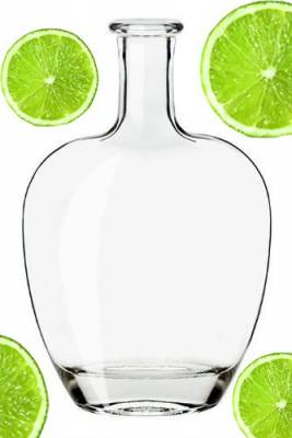 Стеклянная бутылка для коньяка "Дакота Самури" 700 мл