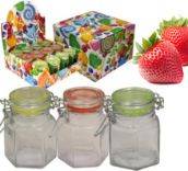 Стеклянная банка с бугельной крышкой 85мл Редька 