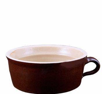 Керамический горшок для смальца с крышкой 500 мл Плоцк