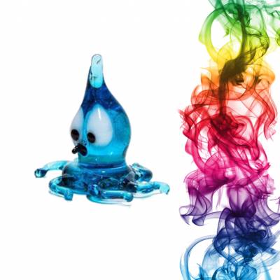 Сувенир из стекла Осьминожек Плане