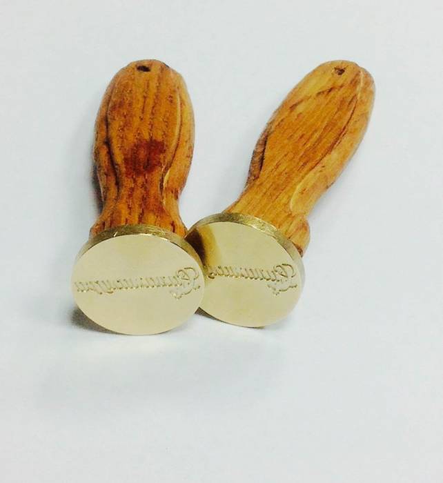 Купити Купити Печать для сургуча с деревянной ручкой Саламандра 1 в Україні в Україні