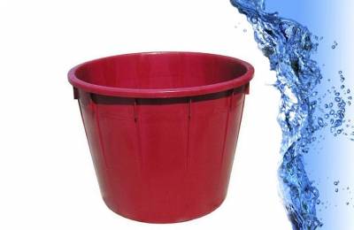 Красная кадка для брожения вина 100 литров Фиглиа