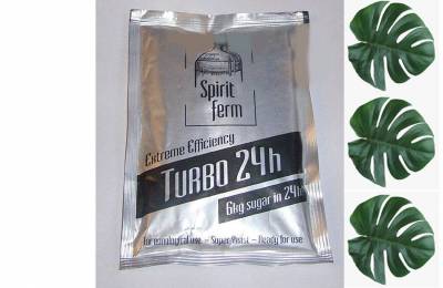 Спиртовые дрожжи Spirit Ferm Turbo24  195 грамм Швеция Хаганс