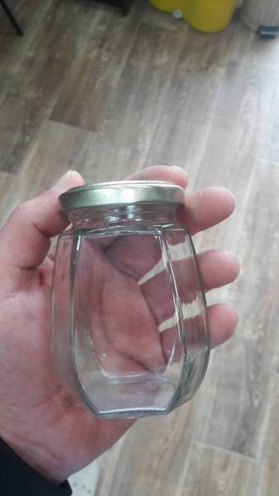 Купити Купити Стеклянная банка с резьбой Алибаба 0,350 л в розницу и оптом в Україні в Україні