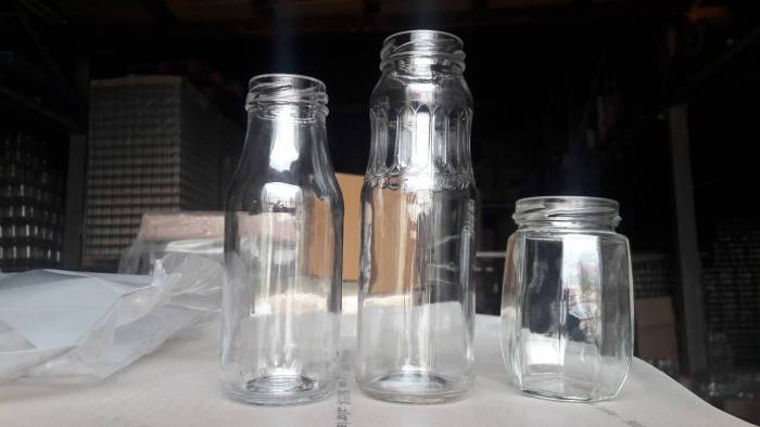 Купити Купити Стеклянная банка с резьбой Алибаба 0,350 л в розницу и оптом в Україні в Україні