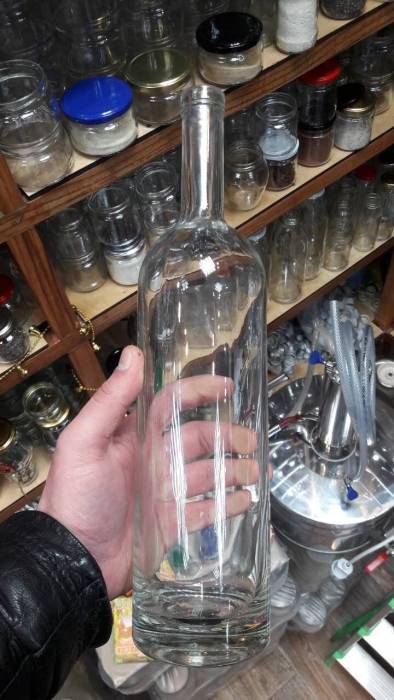 Купити Купити Стеклянная банка с резьбой Алибаба 0,350 л в розницу и оптом в Україні в Україні