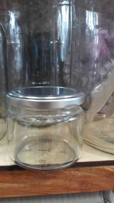 Купити Купити Стеклянная банка с резьбой Алибаба 0,350 л в розницу и оптом в Україні в Україні