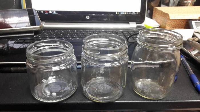 Купити Купити Стеклянная банка с резьбой Алибаба 0,350 л в розницу и оптом в Україні в Україні