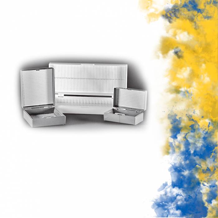 Штатив-бокс на 100 стекол