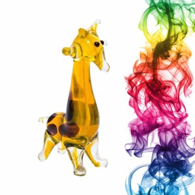 Сувенир из стекла Жираф Вейпрты