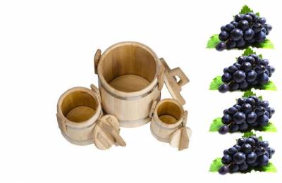 Кадка липовая Мальорка 5 литров