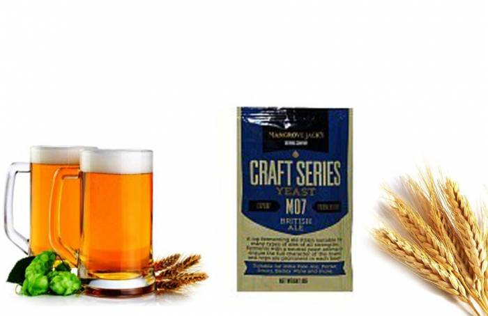 Дрожжи сухие Mangrove Jacks British Ale Yeast 10g Камертон