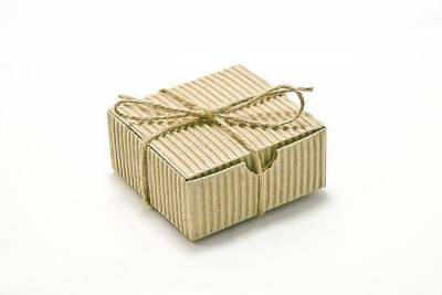 Купить Коробочка для подарков Натали гофрированная