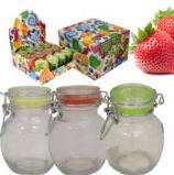 Стеклянная банка с бугельной крышкой 130мл Резуха 