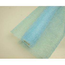 Органза мохер голубая