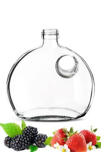 Купити Купити Стеклянная бутылка под коньяк "Дискути" 250 мл в Україні в Україні