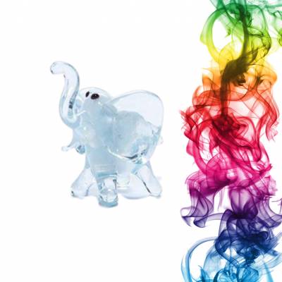 Сувенир из стекла Слон Мшенэ