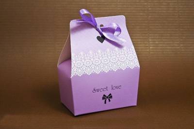 Купить Коробочка для подарков Пенелопа сиреневая