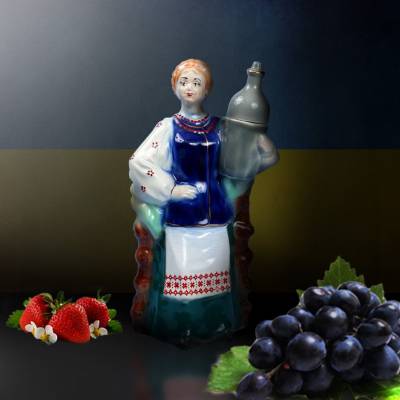 Бутылка &quot;Хозяйка&quot; керамическая 1 л