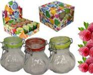 Стеклянная банка с бугельной крышкой 90мл Рео 