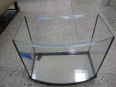 Купить аквариум овальный объем 62 л 600x300x400 мм Усач