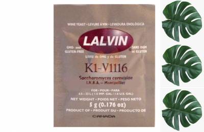 Дрожжи для вина Lalvin K1 -V1116 5 г.