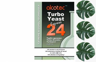Дрожжи alcotec turbo yeast express 24 205 гр Кавагебо
