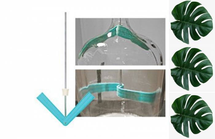 Насадка на дрель для чистки бутылей 32см Джинн