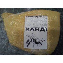 Подкормка для пчел КАНДИ 1 кг (с пыльцой 2,5% + ноземат)