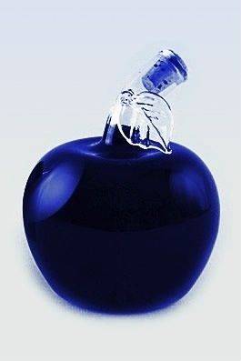 Купити Купити Бутылка в виде яблока стекло ручной работы объемы 50,100,250,500 мл в Україні в Україні