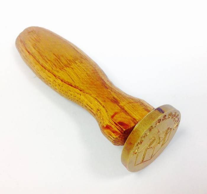 Печать для сургуча 30 мм с надписью Поздравляем купить в Киеве