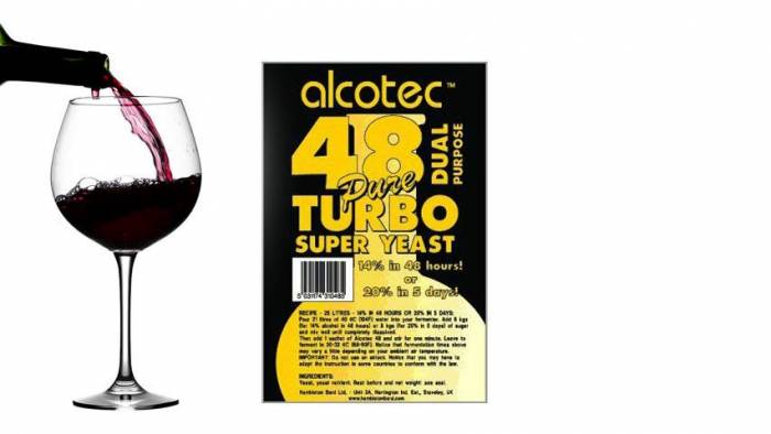 Универсальные дрожжи Alcotec 48 Turbo