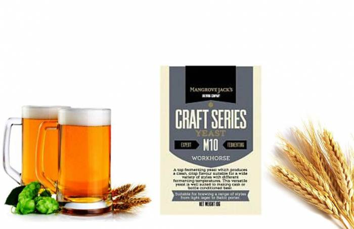Дрожжи сухие Mangrove Jacks Workhorse Yeast 10 g Камрад