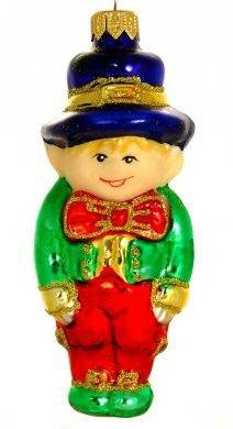 Эльф - Елочная игрушка - 120 мм.