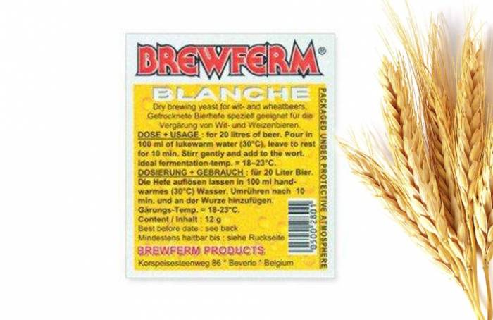 Пивные дрожжи Brewferm, Blanche