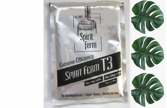 Купити Купити Спиртовые дрожжи Spirit Ferm T3  125 грамм Швеция Хэппе в Україні в Україні