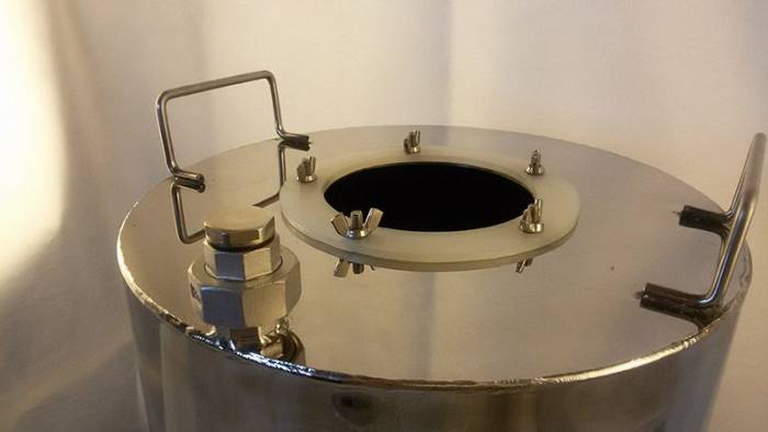 Емкость для брожения из нержавейки 20 литров Мядель