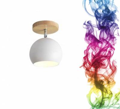 Купить Потолочный светильник Macaron Metal&amp;Wood Дыбка