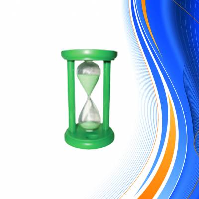 Часы песочные сувенирные тип 2-8 2 минуты зеленые