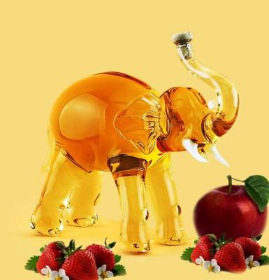 Бутылка стеклянная "Слон"