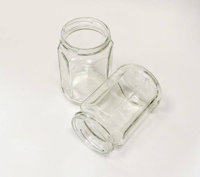 Банка восьмигранная Авокадо объемом 280 мл 1