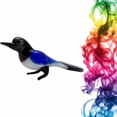 Сувенир из стекла Сойка Шпиндлерув