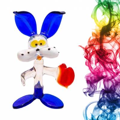 Стекло ручной работы Кролик Замедан