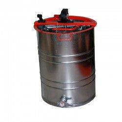 Медогонка 3-х рамочная, нержавеющая, не поворотная, порошковая покраска 2 1