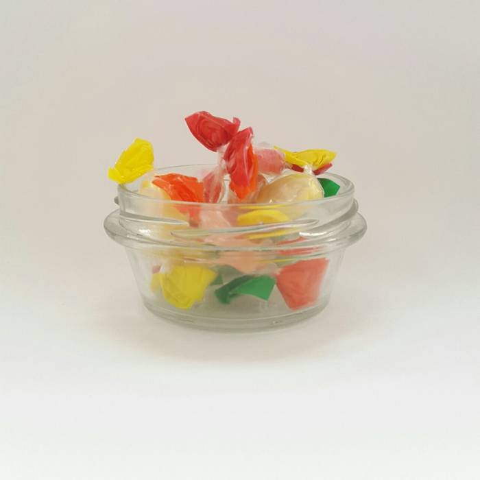 Банка стеклянная конусной формы Алибаба 130 г под конфитюр 1 4