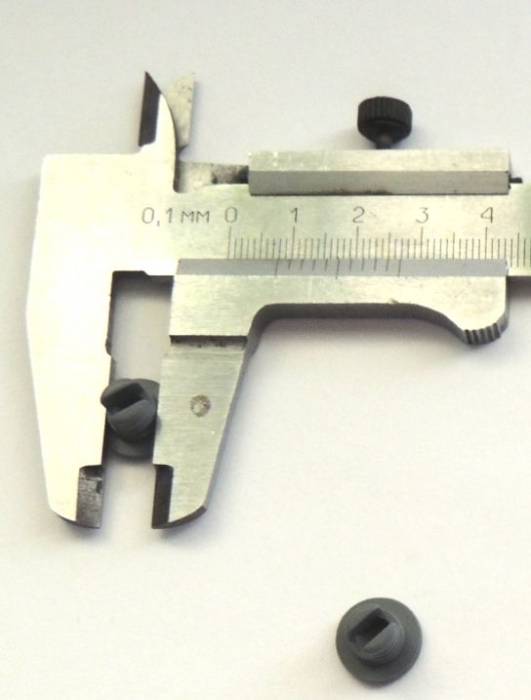 Пробка из резины для маленьких флаконов диаметр 13 мм