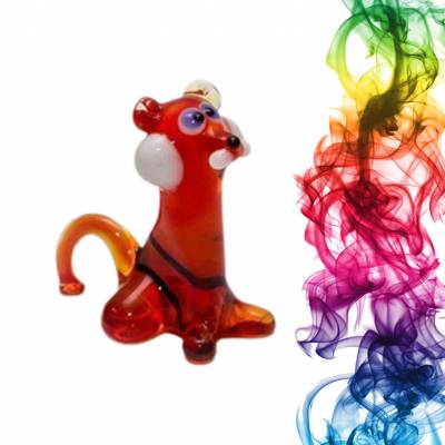 Сувенир из стекла ручной работы Простеёв