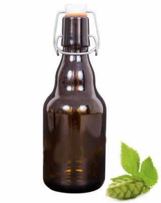 Бутылка для пива с герметичной пробкой 330 мл Кротошин