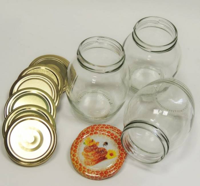 Баночка стеклянная 350 мл Колонист под крышку твист 1