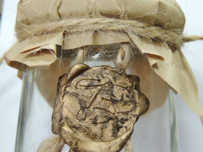 Баночка стеклянная 350 мл Колонист под крышку твист 1